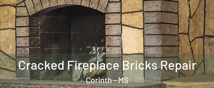  Cracked Fireplace Bricks Repair Corinth - MS