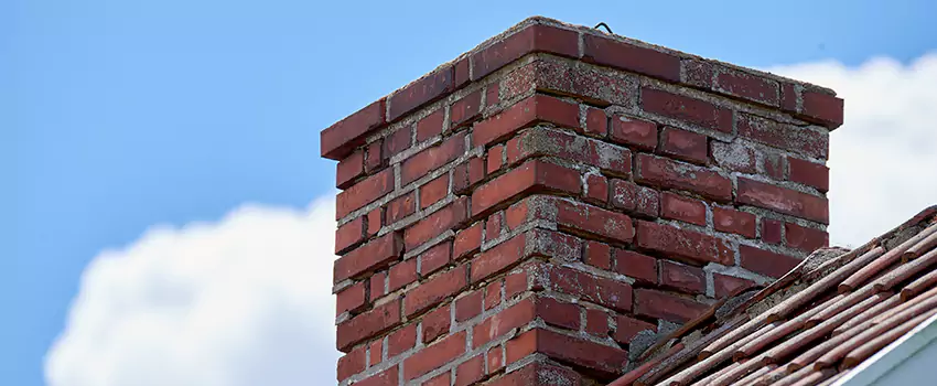Brick Chimney Flue Installation in Corinth, MS