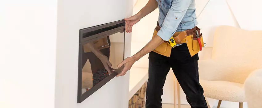 Metal Fireplace Installation in Corinth, Mississippi