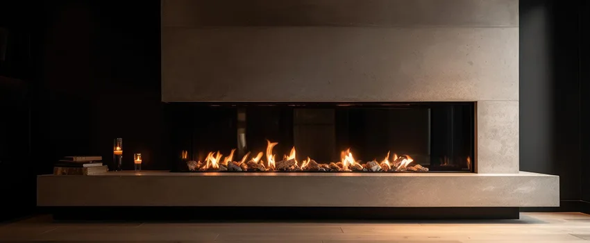 Gas Fireplace Ember Bed Design Services in Corinth, Mississippi