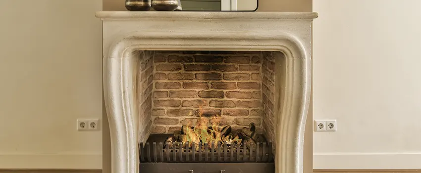 Vintage-style Fireplace Redesign in Corinth, Mississippi