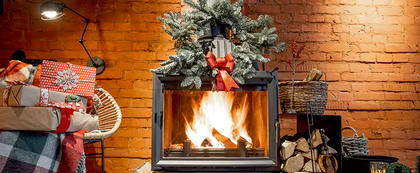 Travis Industries Linear Gas Fireplace Installation in Corinth, Mississippi