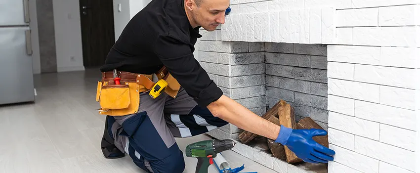 Fireplace Damaged Damper Frame Repair Services in Corinth, Mississippi